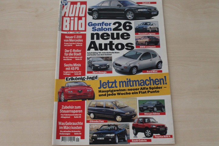 Deckblatt Auto Bild (09/1994)